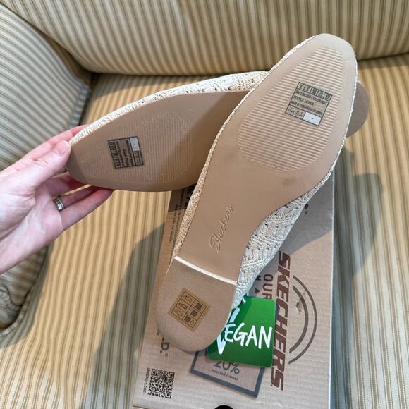 NIB New Skechers Cleo Snip Sweet Daffodil Slides - Picture 3 of 6